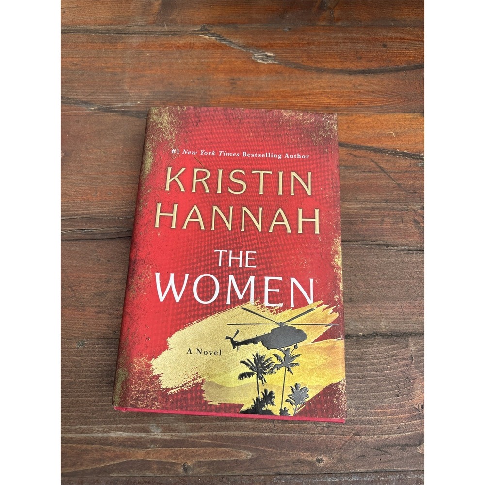 The Women by Kristin Hannah Hardcover Target Edition Red Sprayed Edges